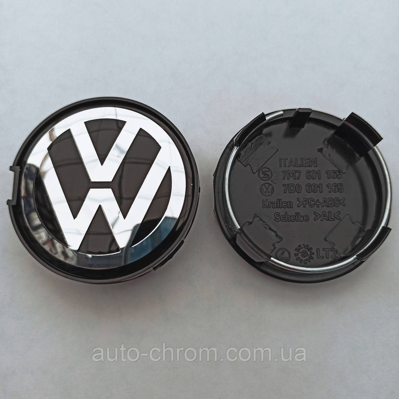 Ковпачок у диск Volkswagen 56-63 мм 7D0 601 165, фото 1