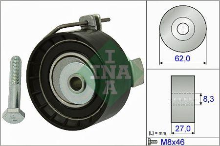 Натяжний ролик ременя ГРМ FORD B-MAX, C-MAX, ECOSPORT , FIESTA, FOCUS, KA, MONDEO; MAZDA 2, C30, S40,
