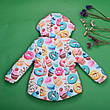 Демисезонная детская парка с капюшоном ( размеры 86, 92, 98, 104, 110, 116, 122, 128, 134 ), фото 7