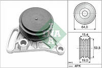 Натяжной ролик ремня AUDI A4, A6; SKODA SUPERB; VOLKSWAGEN PASSAT. INA. 531 0309 10