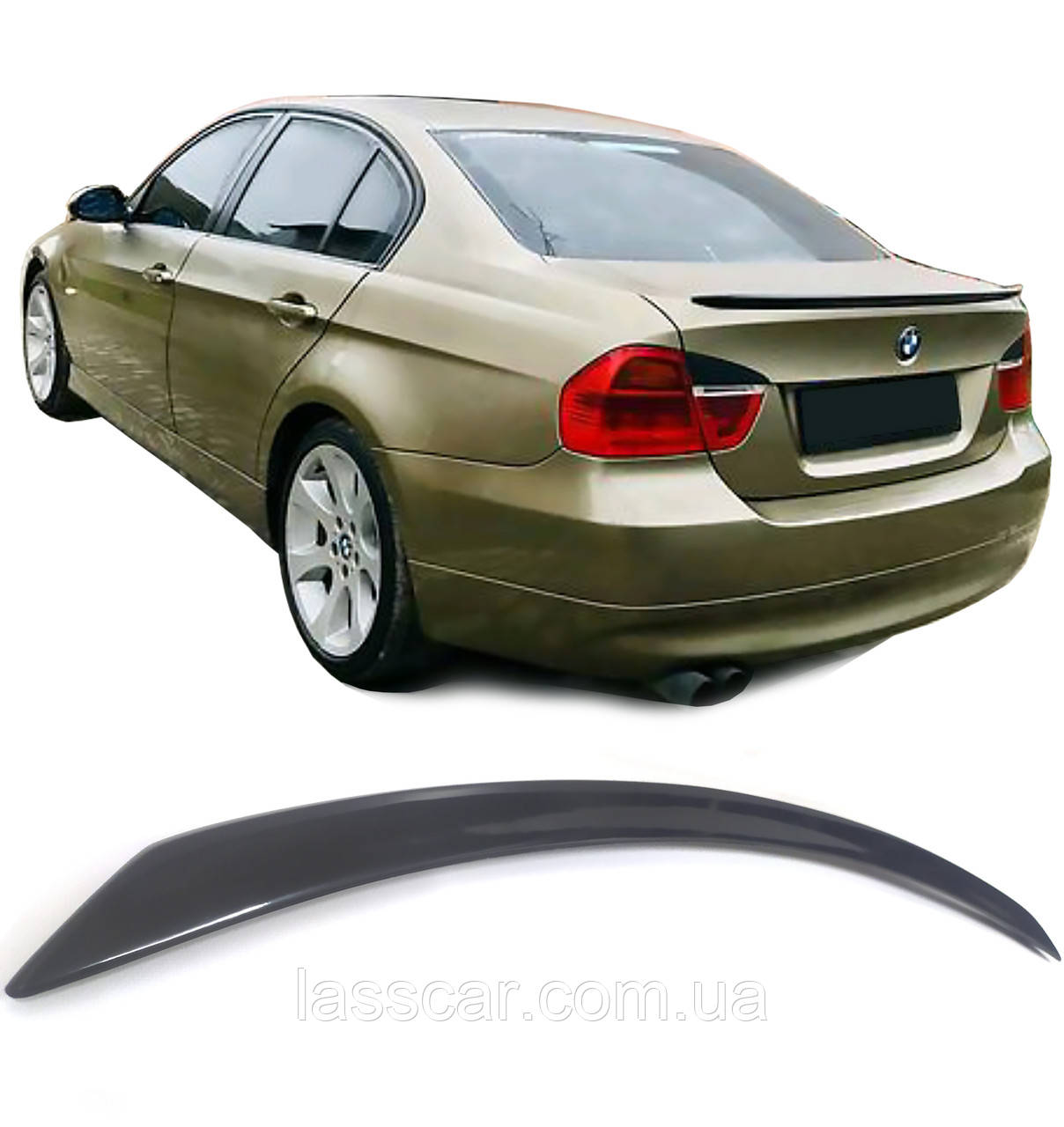 Спойлер LASSCAR (ліп спойлер) на BMW E90