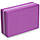 Блок для фітнесу і йоги (цегла) з отвором Record FI-5163 фіолетовий, фото 6