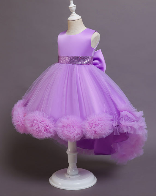 Сукні каскадне фиалковоеCascading violet dresses, фото 1