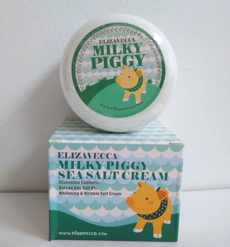 Крем для обличчя Elizavecca Milky Piggy Sea Salt Cream омолоджуючий 100 мл