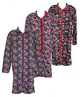 Халат женский теплый на молнии,Комсомольский трикотаж от производителя,Интернет магазин,Женская одежда, начес