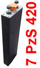 Акумулятор тяговий 7PzS420 Jasz Plasztik