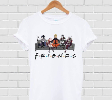 Футболка Аніме Friends Naruto