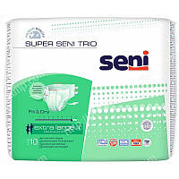 Подгузники для взрослых SUPER SENI TRIO extra large 10 шт