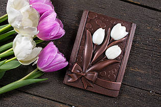 Подарок на 8 марта. Шоколадні квіти до свята 8 березня