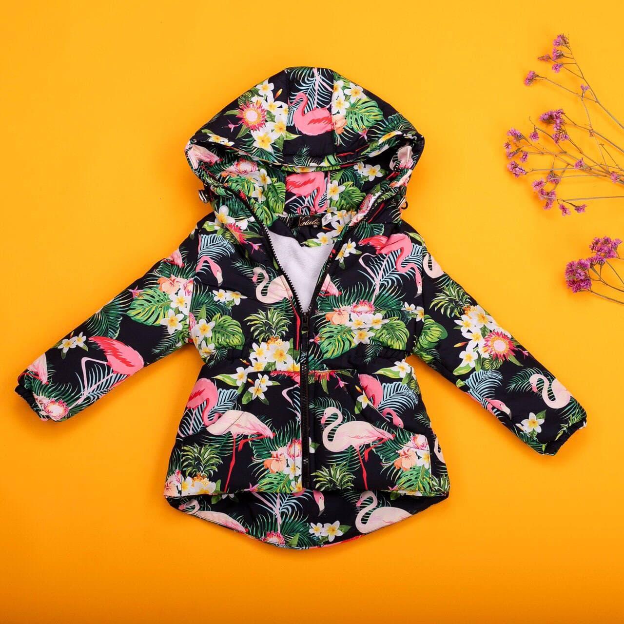 Демисезонная детская парка с капюшоном ( размеры 86, 92, 98, 104, 110, 116, 122, 128, 134 )