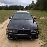 Кільця (повітрянозабірники) у решітку переднього бампера на BMW E39, фото 6