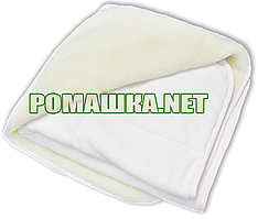 Дитяче ОСОБЛИВО ТЕПЛУ ковдру на овчині (підкладка), утеплювач-тканини холлофайбер, верх-фліс, 140х100 см,ТМ
