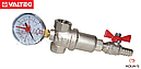 Фільтр самопромивний з манометром Valtec DN 1/2" (250 мікрон) VT.390.N.04, фото 3