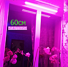 Фітосвітильник універсальний 9Вт 60см Т8 3PIN повний спектр для всіх рослин, фото 2
