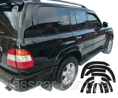 Розширювачі колісних арок LASSCAR на Toyota Land Cruiser 100