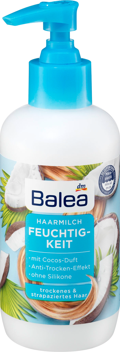 Молочко для пошкодженого волосся Balea Feuchtigkeit, 200 мл, фото 1