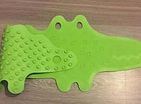 Антиковзний килимок для ванни крокодил дитячий