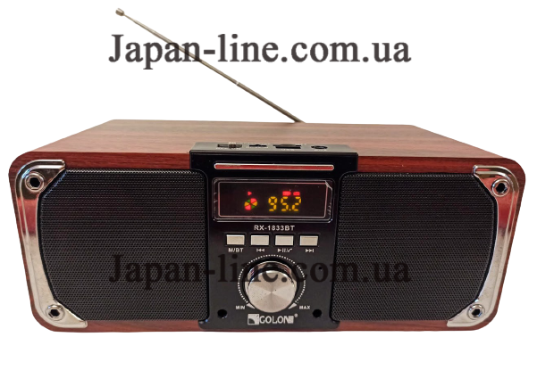 Портативна бездротова bluetooth стерео колонка GOLON 1833BT