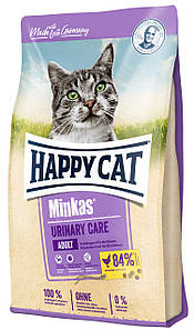 Сухий корм Happy Cat Minkas UrinaryCare Geflugel для котів д/профілактики сечо-кам'яних хвороб з птицею, 10КГ