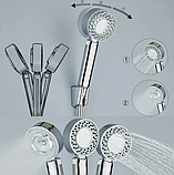 Озера для душу двостороння MULTIFUNCTIONAL FAUCET з відсіком для шампуню, економія води, фото 10