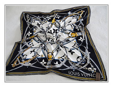 Хустка Louis Vuitton шовк, фото 2