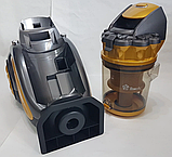 Пилосос колбовий (контейнерний) з турбощіткою Domotec MS 4408 220V/3600ВТ, фото 7