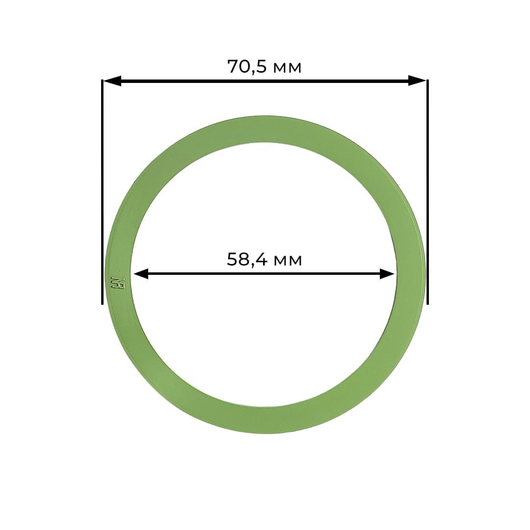 Силіконове кільце групи Astoria, Wega, Cimbali (70,5x58,4х1мм)
