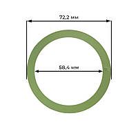Силиконовое кольцо группы Faema, Rancilio (72,2x58,4x1мм)