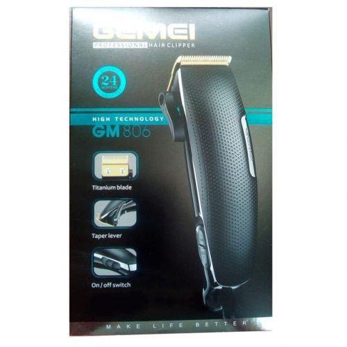 Машинка для стрижки з 4 насадками Gemei GM-806