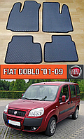 ЄВА килимки Фіат Добло 2001-2009. EVA килими на Fiat Doblo