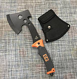 Сокира GERBER 27см, з отвором під шестигранник, крюком, в чохлі, фото 2