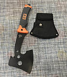 Сокира GERBER 27см, з отвором під шестигранник, крюком, в чохлі, фото 3