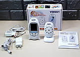 Відеоняня радіоняня Baby Monitor VB601 нічне бачення, двосторонній зв'язок, фото 2