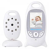 Відеоняня радіоняня Baby Monitor VB601 нічне бачення, двосторонній зв'язок, фото 4