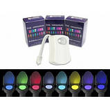 Підсвічування для унітазу led light bowl 8 кольорів з датчиком, фото 2