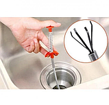 Висувна труба для чищення засмічень Toilet dredger Захват Гнучкий для дрібних деталей 200 см 1739, фото 2