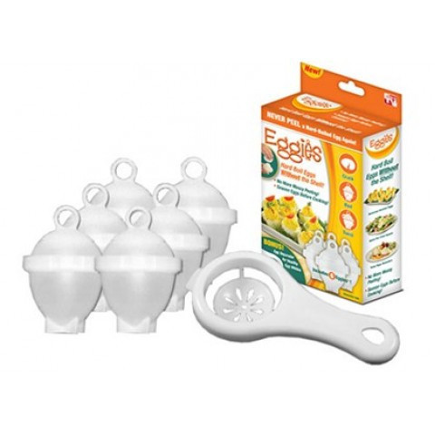 Форми для варіння яєць без шкаралупи фільтр Eggies, фото 1
