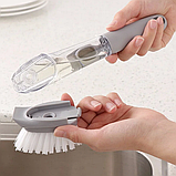 Багатофункціональна щітка з дозатором DTMA, фото 3