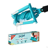 Швабра ледащо для швидкого прибирання з віджимом Titan Twist Mop, фото 3