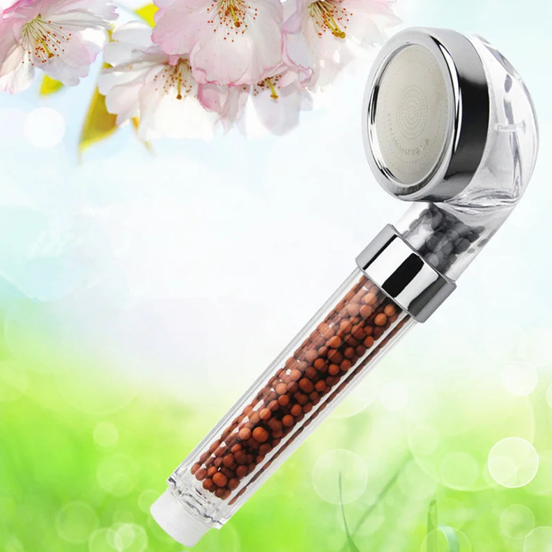 Лійка-насадка для душу SPA ENERGY c фільтром і турмалиновими гранулами 3в1, фото 1