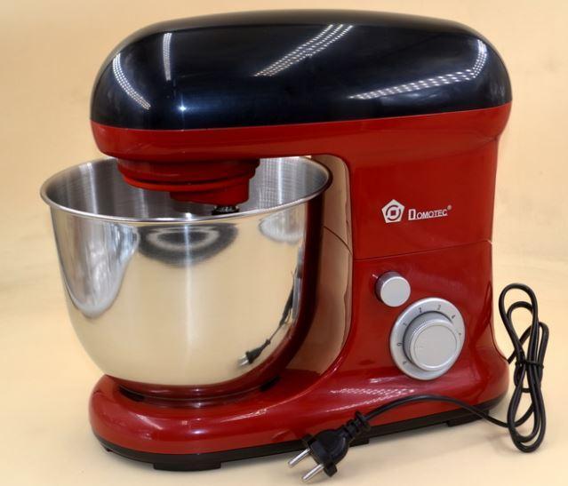 Стаціонарний міксер Domotec MS-1367 (2000 Вт), 6 швидкісних режимів, 3 насадки
