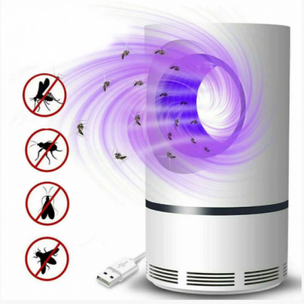 Знищувач комарів та комах Mosquito Killer лампа пастка від USB (W23), фото 1