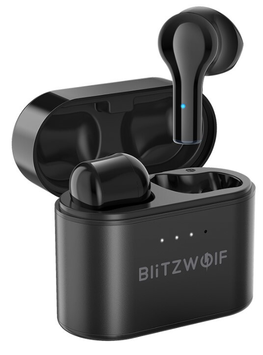 Бездротові Bluetooth Навушники BlitzWolf BW-FYE9 TWS Bluetooth 5.0 Black