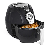 Електрична фритюрниця Domotec MS-3220 аерофрітюрниця Air fryer 1300 вт, фото 2