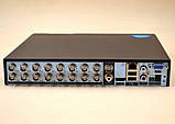 Реєстратор для відеоспостереження 16 канальний DVR CAD-1216AHD, фото 2