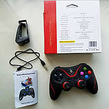 Ігровий бездротової Джойстик V8 Bluetooth для телефону Android / IOS / PC / PS3, Безпровідний Геймпад, фото 4