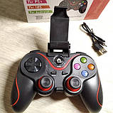 Ігровий бездротової Джойстик V8 Bluetooth для телефону Android / IOS / PC / PS3, Безпровідний Геймпад, фото 5