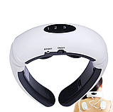 Електростимулятор масажер для шиї фізіотерапія Cervical vertebra Neck Massager, фото 6