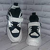 Дитячі шкіряні кросівки для хлопчика, підліткові стильні кросівки на хлопчика, дитячі модні кросівки, фото 8