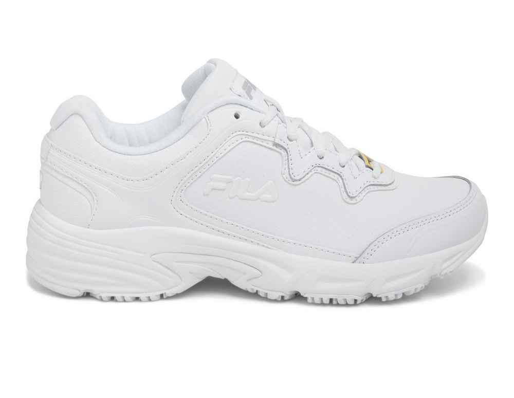 Кроссовки женские оригинал Fila Women's Memory Fresh Start Slip Resistant Work Shoe (5SK26008), Белые 38